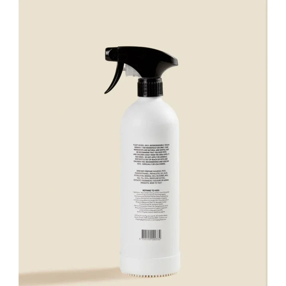Dr Lisa DOG Wee Cleaner Scrub Spray 750 ML Pet Odor Urine Cleaner Smell Eraser